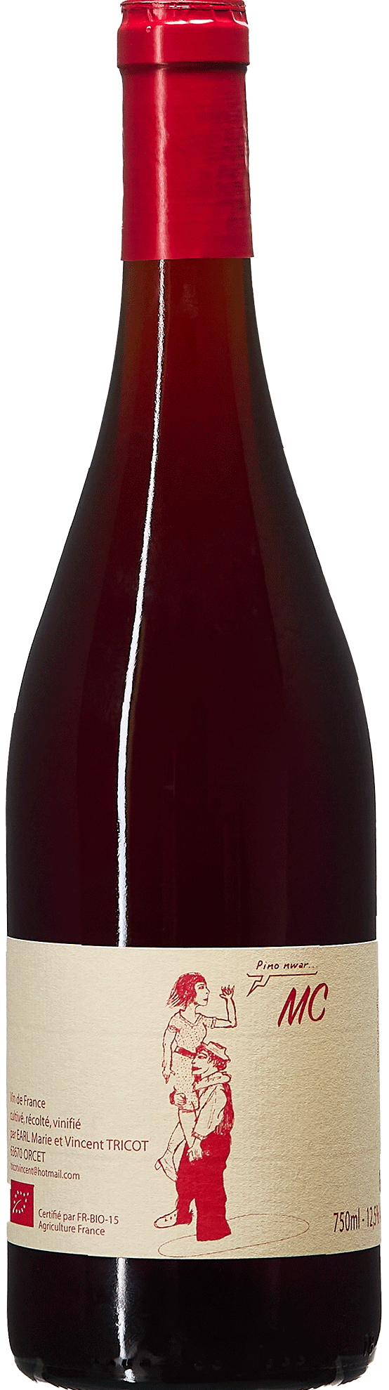 MC 2023 rouge bouteille organic biodynamic