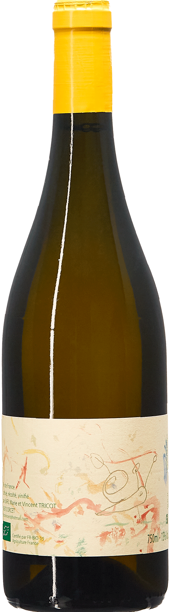 Escargot 2023 blanc bouteille organic biodynamic