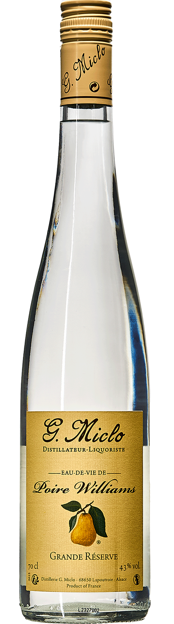 Poire Williams - Grande Réserve