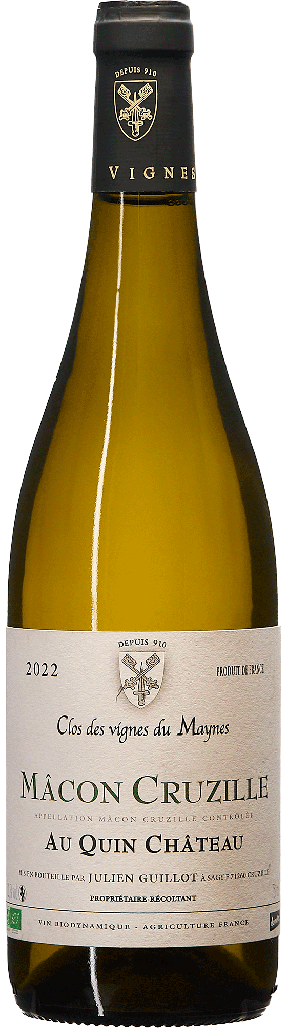 Mâcon Cruzille Au Quin Château