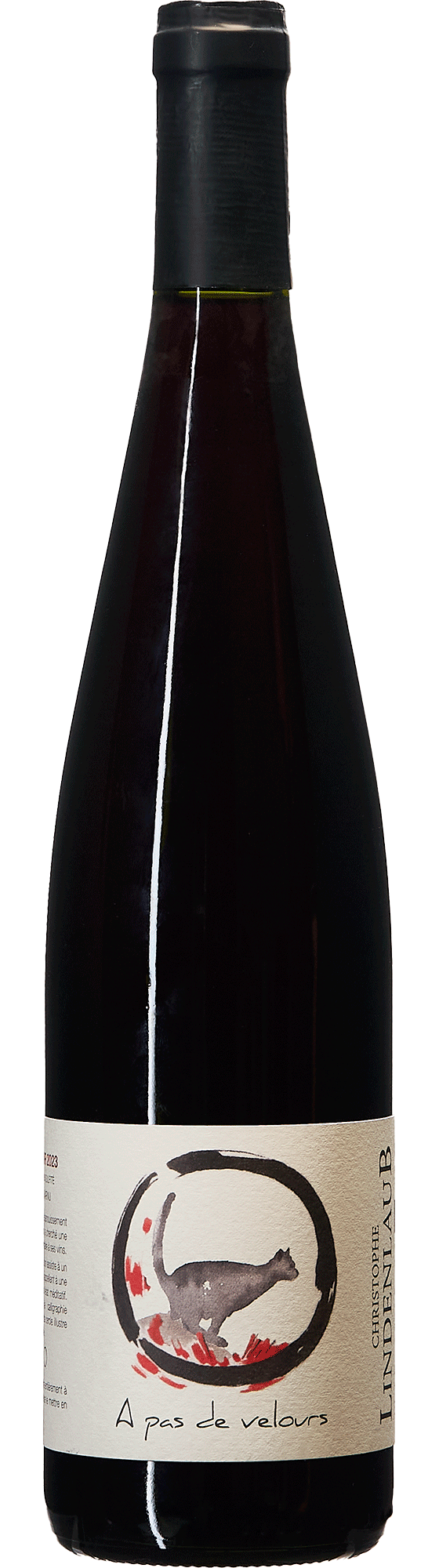A Pas de Velours 2023 rouge bouteille organic biodynamic