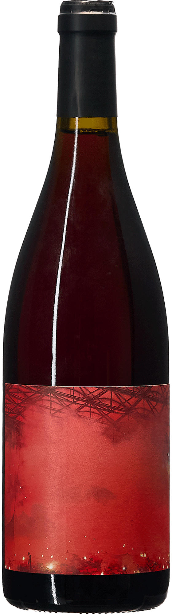Indépendance 2021 Les Grillons rouge bouteille organic biodynamic