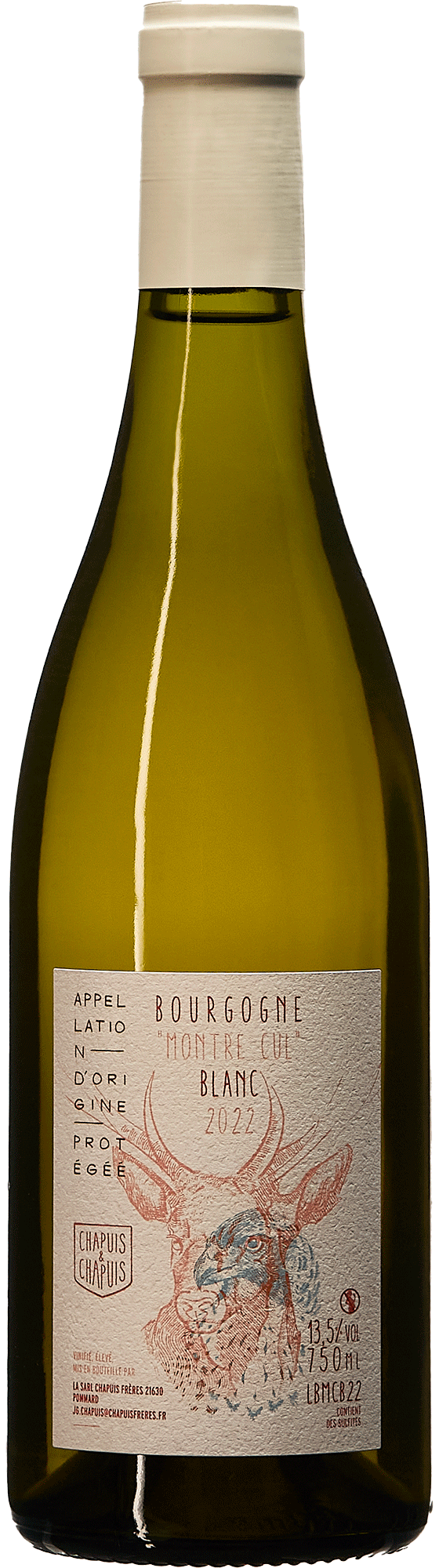 Bourgogne Blanc "Montre Cul"