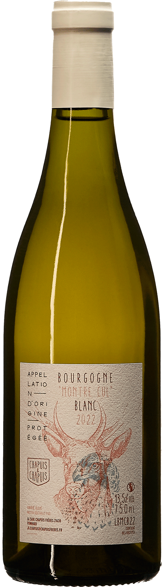 Bourgogne Blanc "Montre Cul"