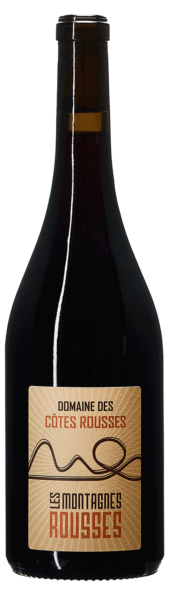 Les Montagnes Rousses 2021 Domaine des Côtes Rousses rouge bouteille organic biodynamic