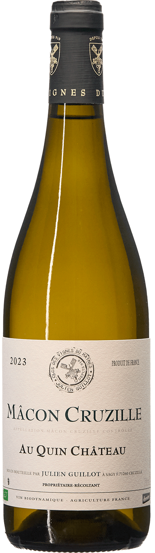 Mâcon Cruzille Au Quin Château