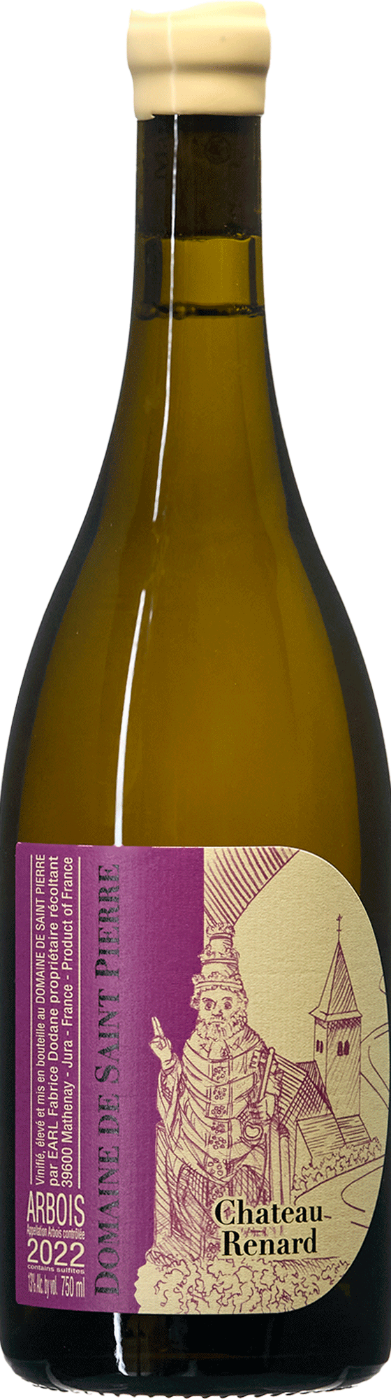 Château Renard 2022 Domaine de Saint Pierre blanc bouteille organic biodynamic