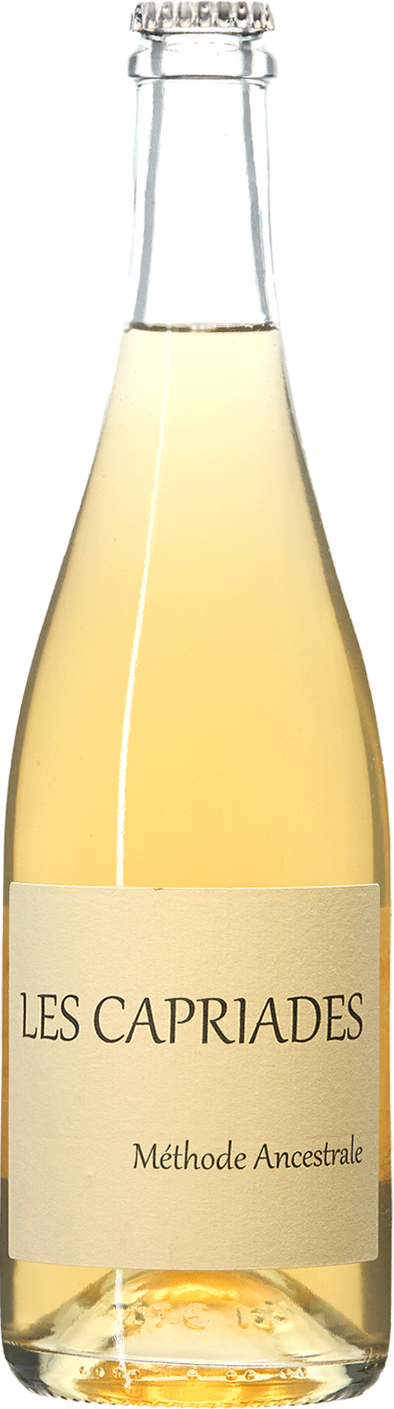 Chardonnay Carési 2023 Les Capriades effervescent bouteille organic biodynamic