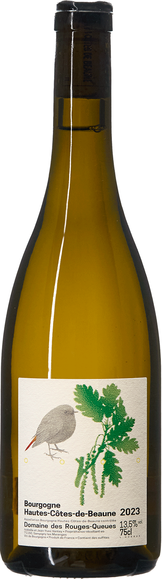 Bourgogne Hautes-Côtes-de-Beaune 2023 Domaine des Rouges-Queues blanc bouteille organic biodynamic