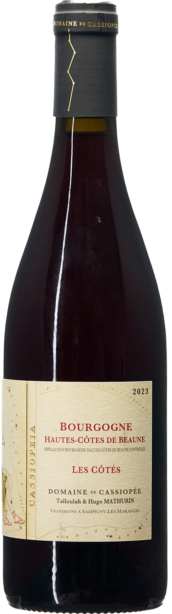 Les Côtés 2023 rouge bouteille organic biodynamic