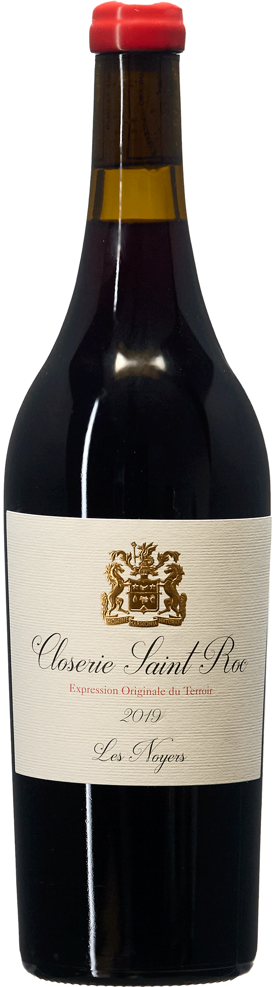 Les Noyers 2019 Closerie Saint Roc rouge bouteille organic biodynamic