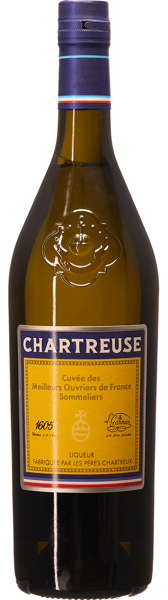 Chartreuse Jaune MOF liqueur bouteille organic biodynamic